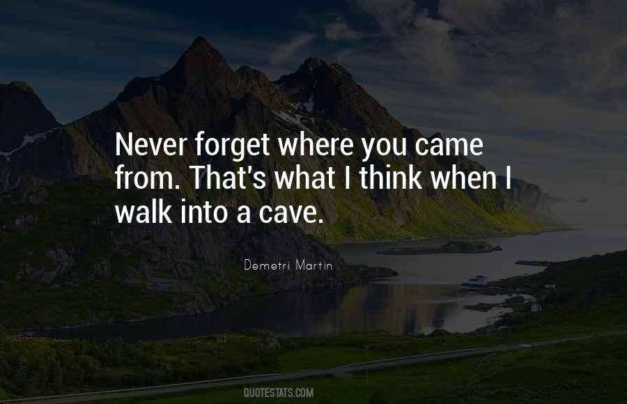 Never Forget Where We Came From Quotes #244020