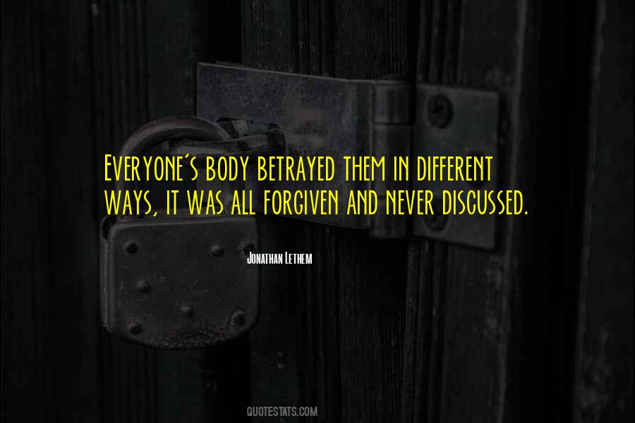 Never Forgiven Quotes #1722567