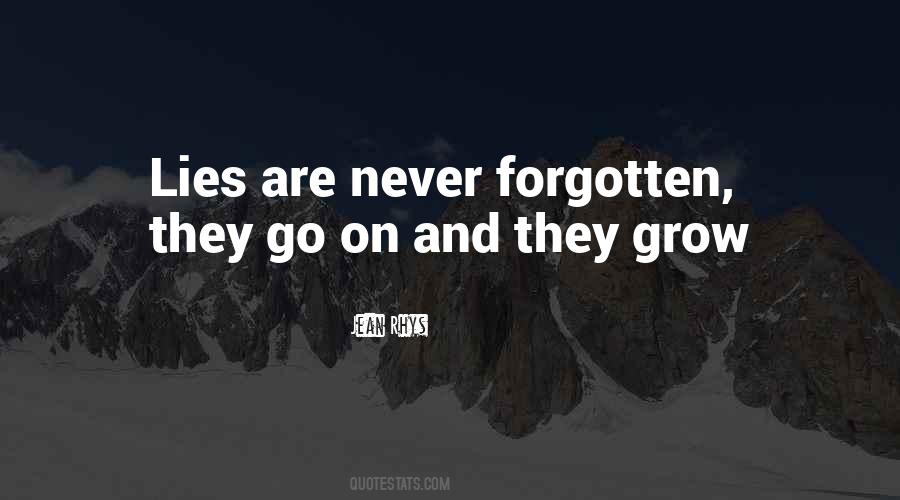 Never Forgotten Quotes #1157976