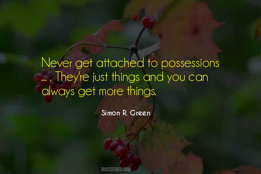 Never Get Attached Quotes #1198695