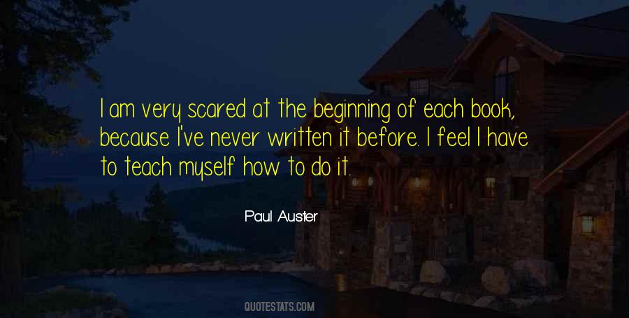 Never Get Scared Quotes #122176