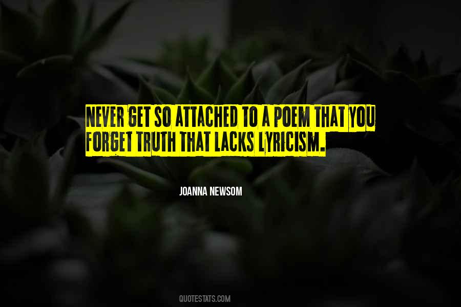 Never Get Too Attached Quotes #131252