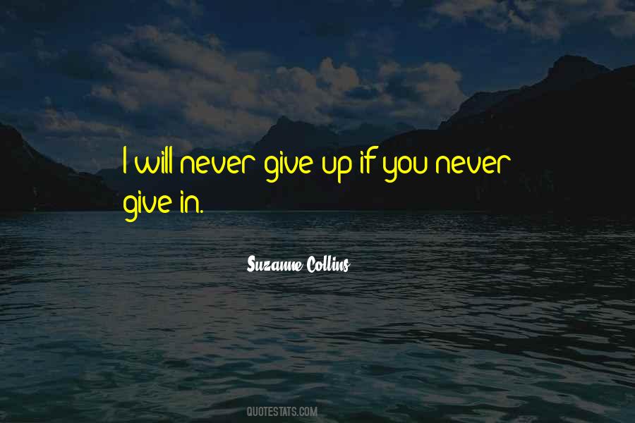 Never Give Up You Quotes #237199