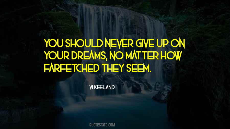 Never Give Up You Quotes #91145