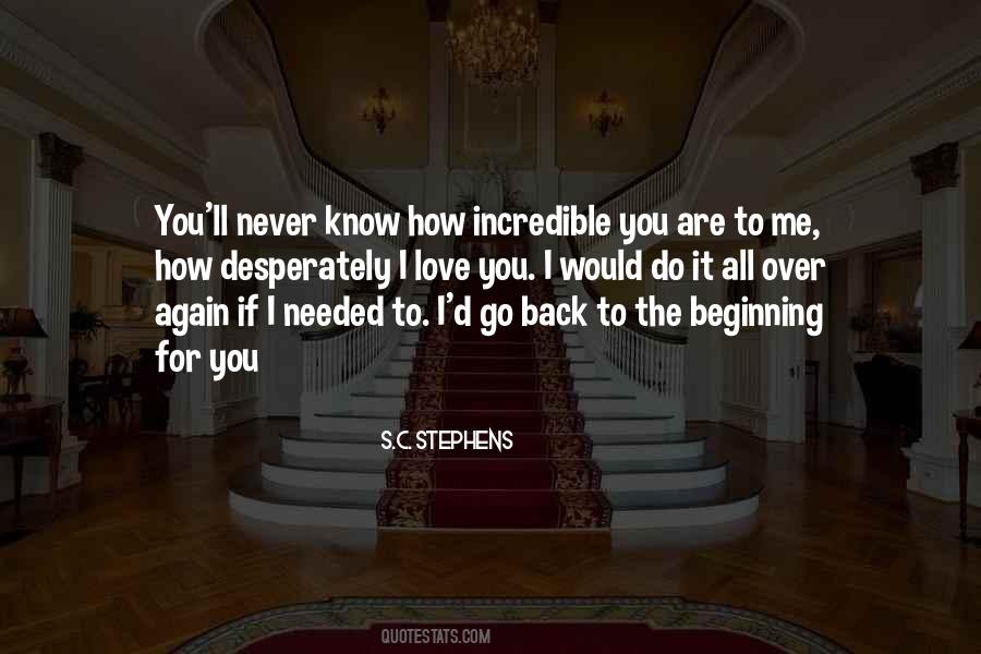 Never Go Back Again Quotes #1533822