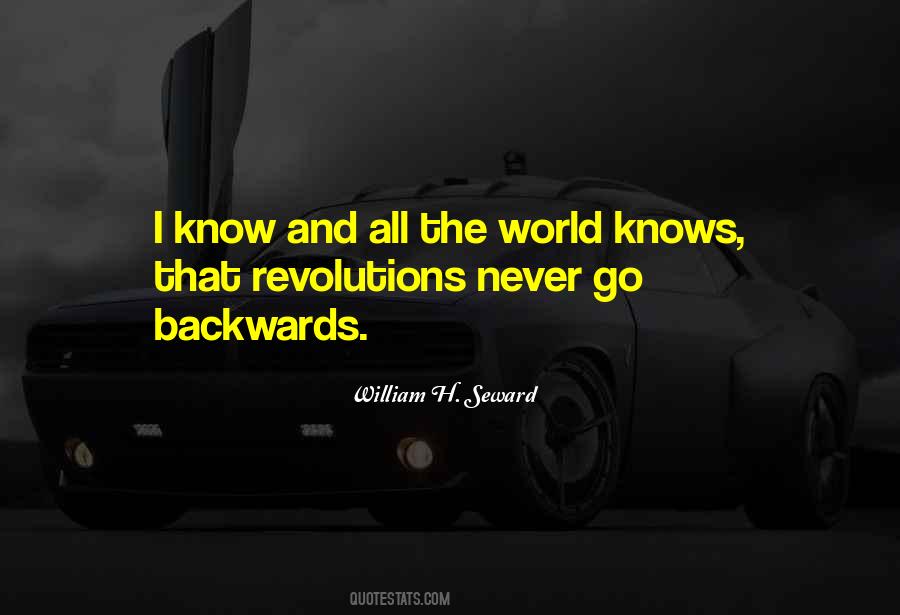 Never Go Backwards Quotes #1171212
