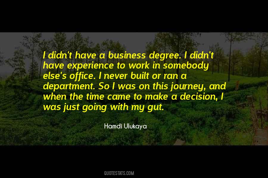 Never Going To Work Quotes #317660