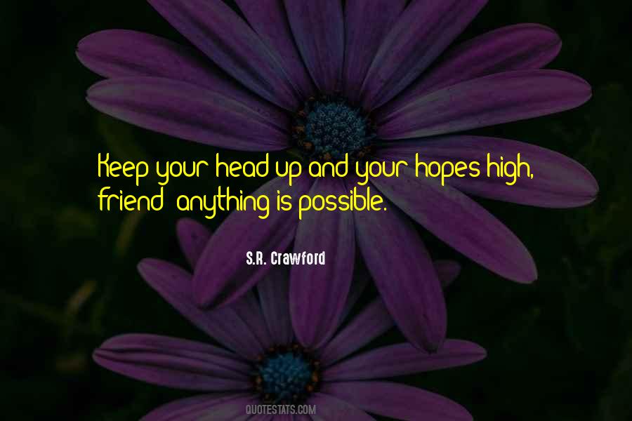 Never Have High Hopes Quotes #1100814