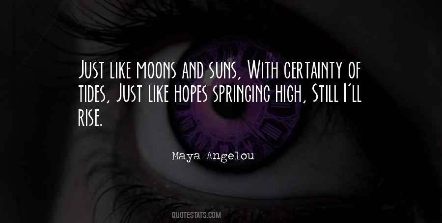 Never Have High Hopes Quotes #519729