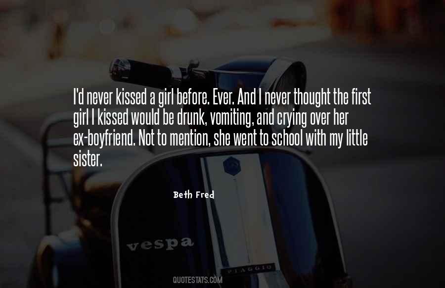 Never Kissed Quotes #800730