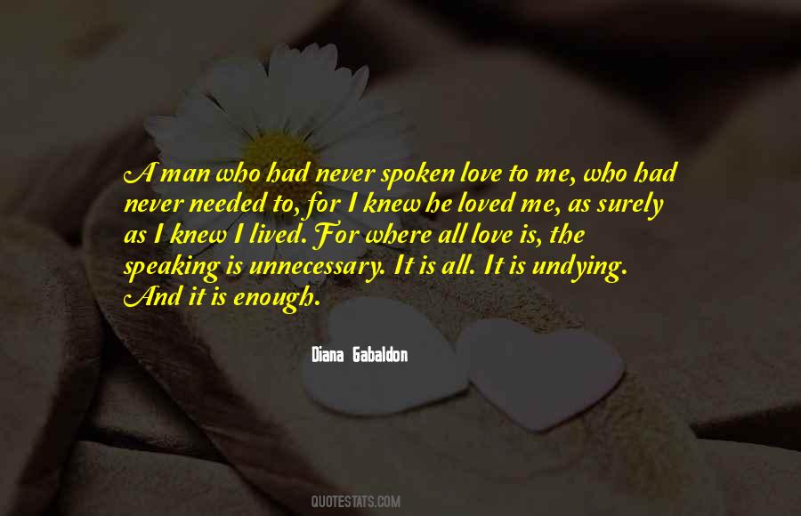 Never Knew Love Quotes #236768