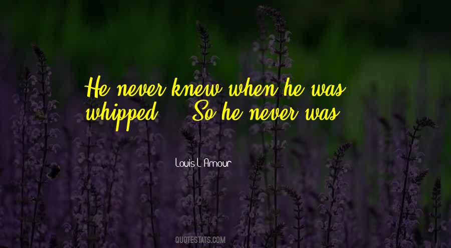 Never Knew Quotes #1341947