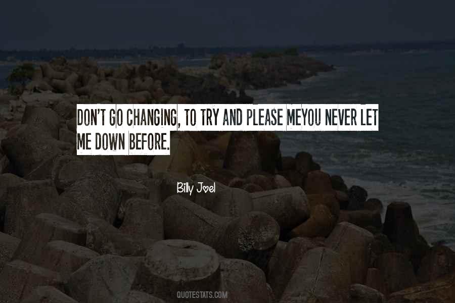 Never Let Down Quotes #270315