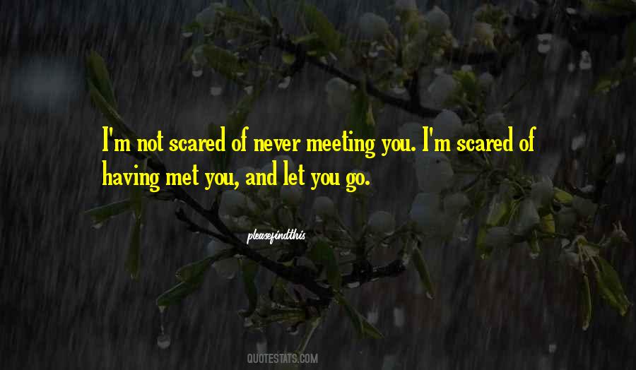 Never Let Go Of You Quotes #868283