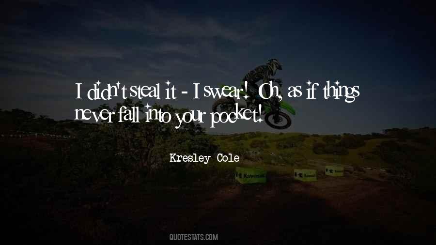 Never Let Me Fall Quotes #79798