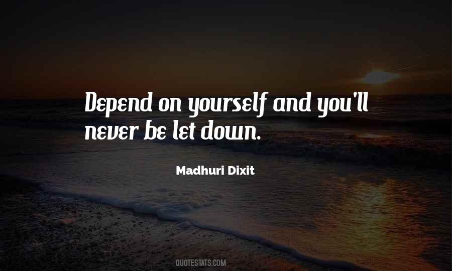 Never Let You Down Quotes #1221866