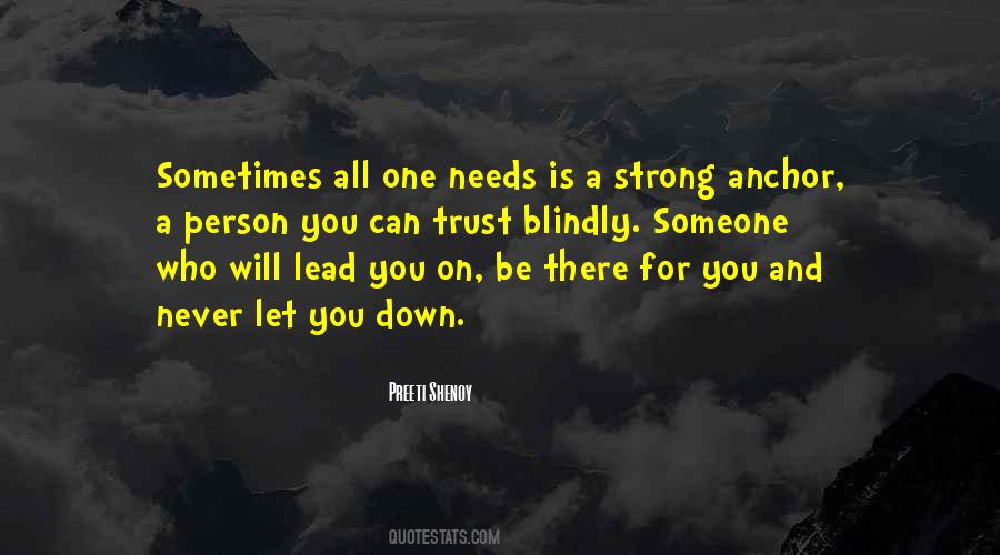 Never Let You Down Quotes #399053