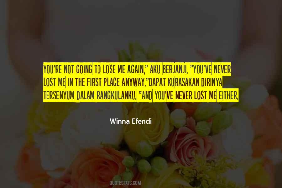 Never Lose You Quotes #134096