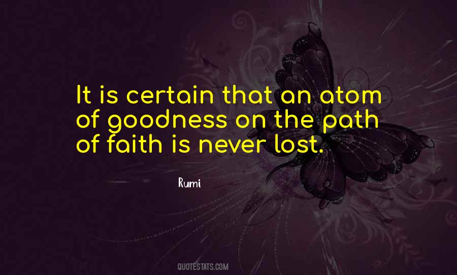 Never Lost Faith Quotes #1375734