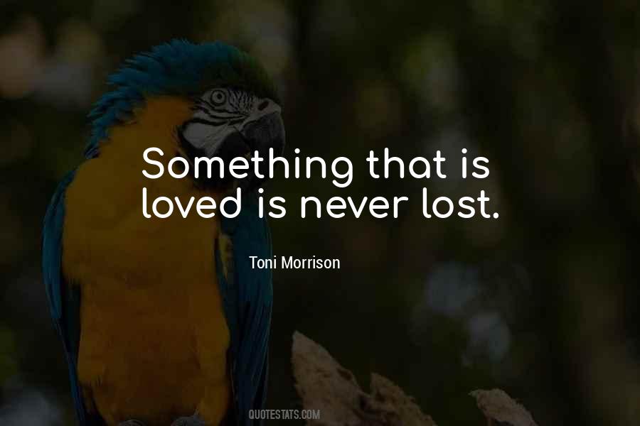 Never Lost Quotes #35515