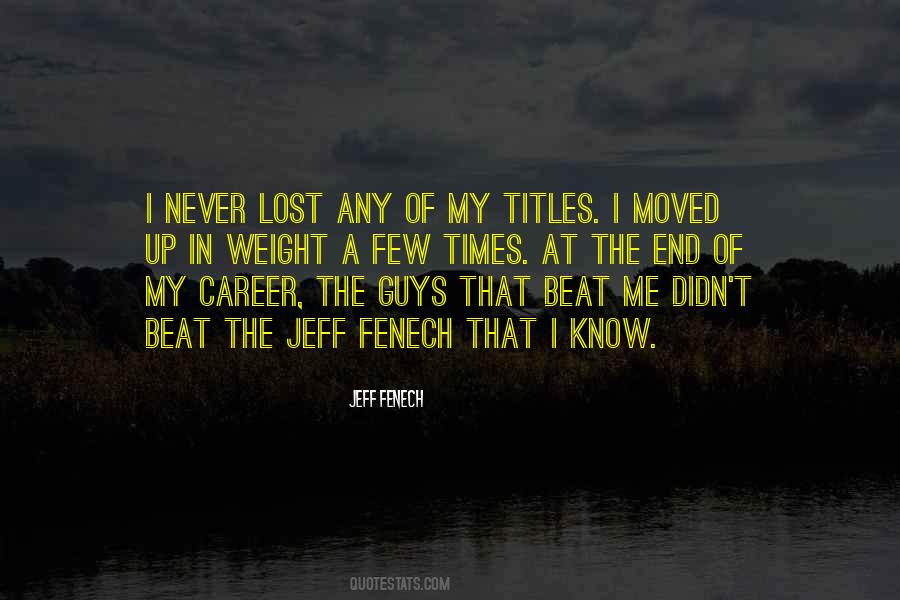 Never Lost Quotes #49564