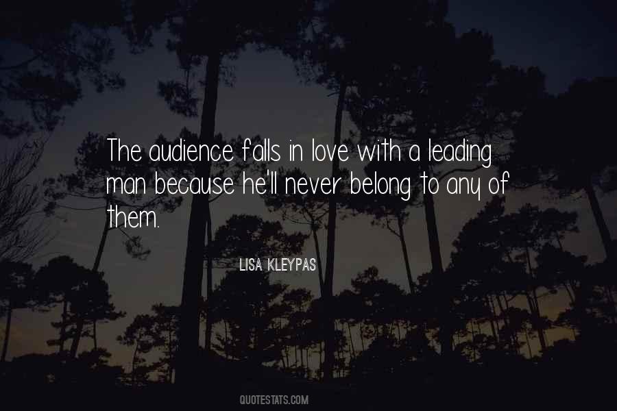 Never Love A Man Quotes #253071