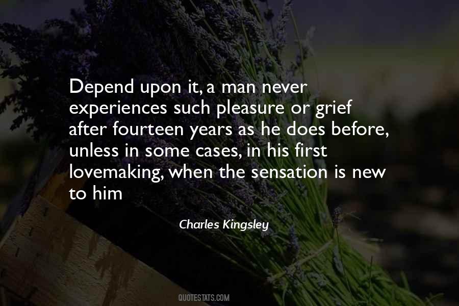 Never Love A Man Quotes #527573
