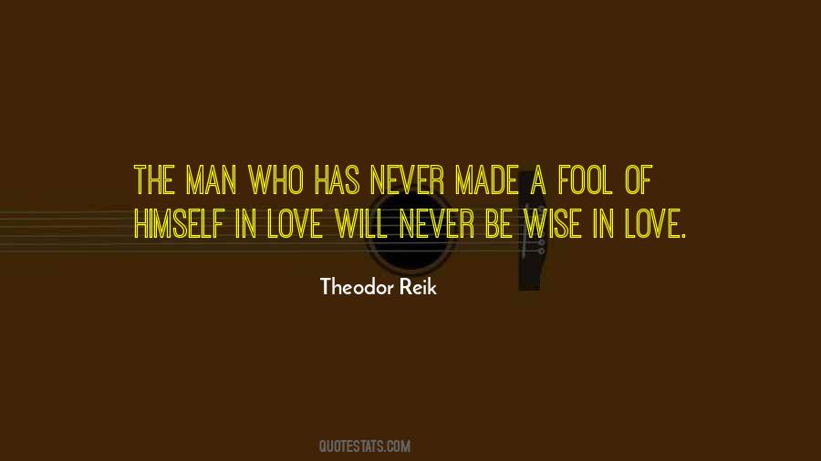Never Love A Man Quotes #697672