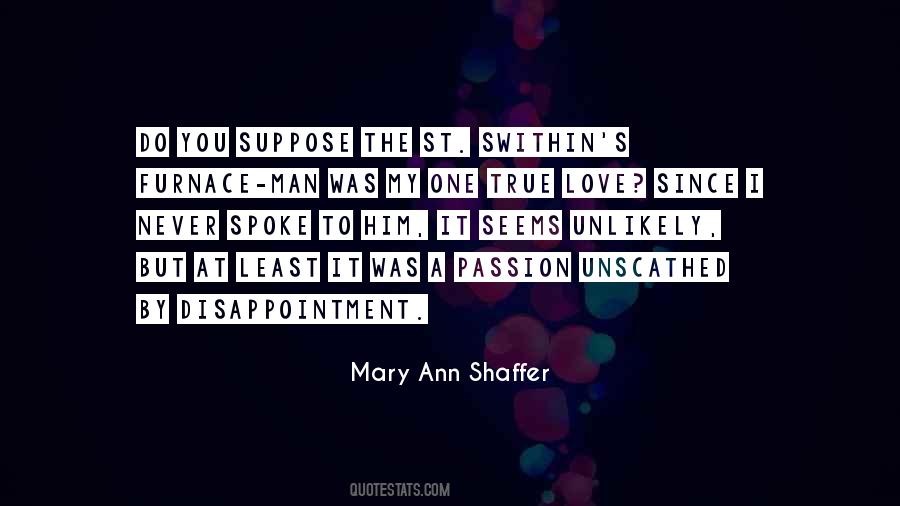 Never Love A Man Quotes #777217