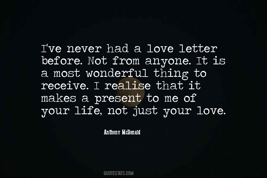 Never Love Anyone Quotes #231022