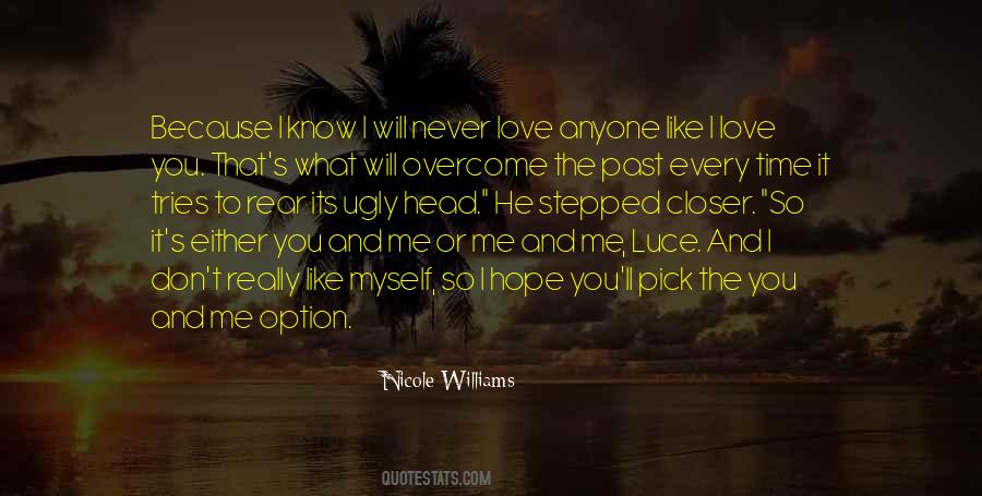 Never Love Anyone Quotes #765051