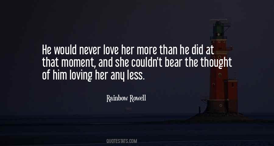Never Love Quotes #1296400