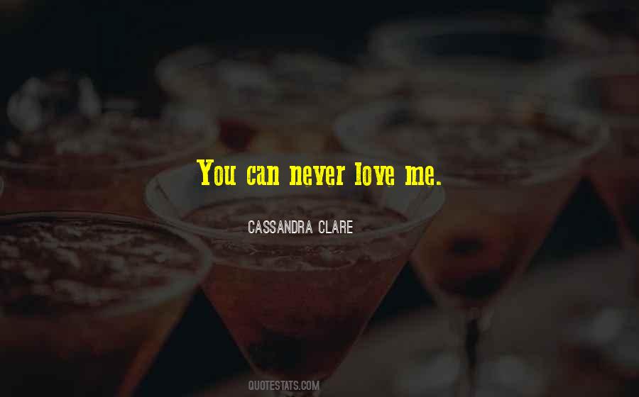 Never Love Quotes #1610435