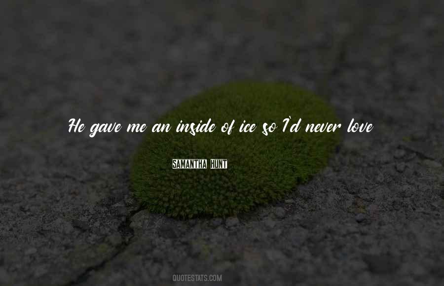 Never Love Quotes #1708868