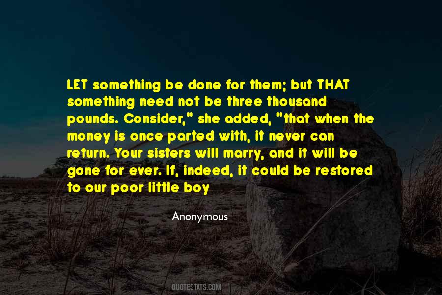 Never Marry For Money Quotes #1182682