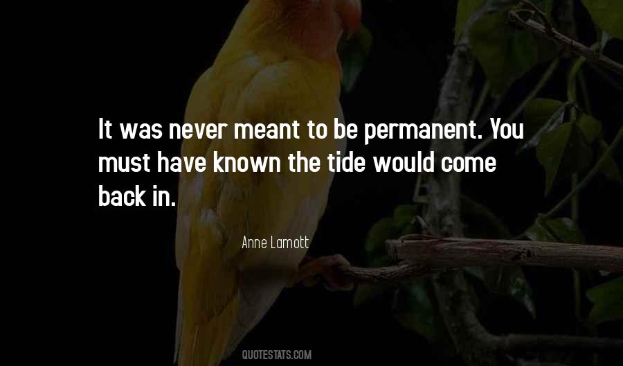 Never Meant To Quotes #1450985