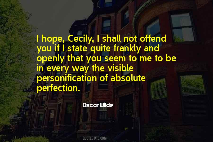Quotes About Cecily #1313064