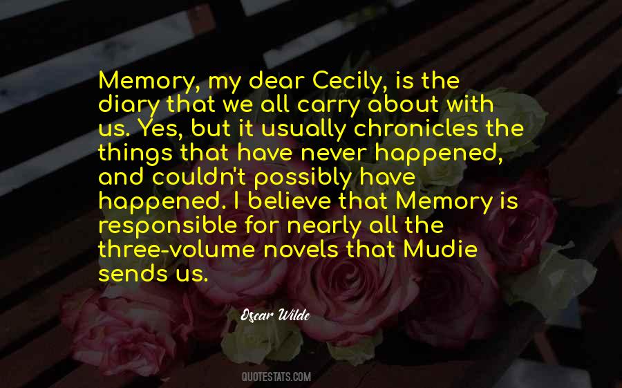 Quotes About Cecily #684988