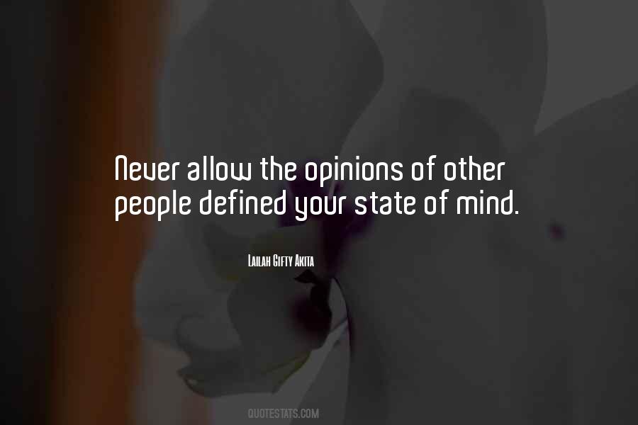 Never Mind Others Quotes #701298