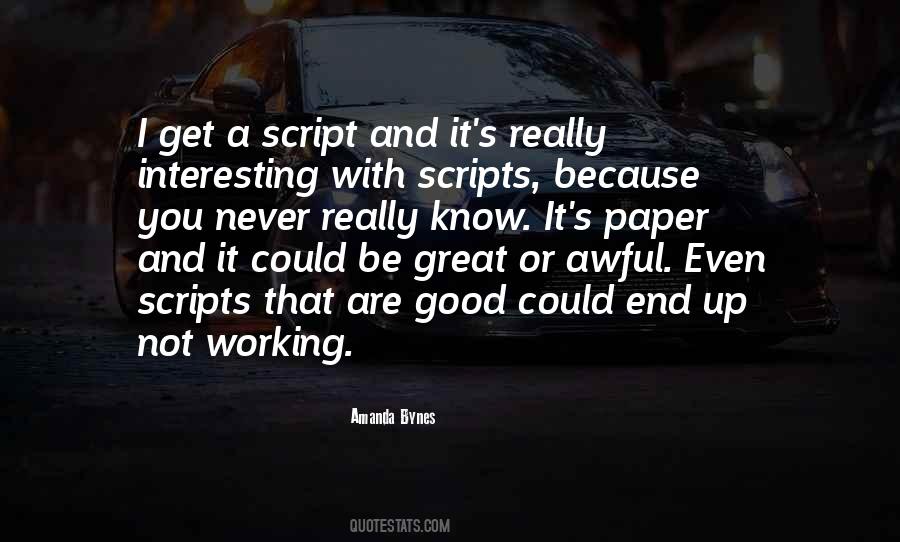 Never Not Working Quotes #857241