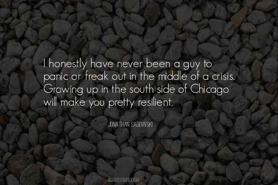 Never Panic Quotes #1445285
