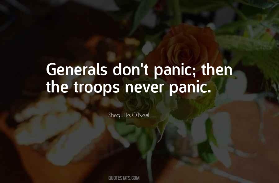Never Panic Quotes #1593713