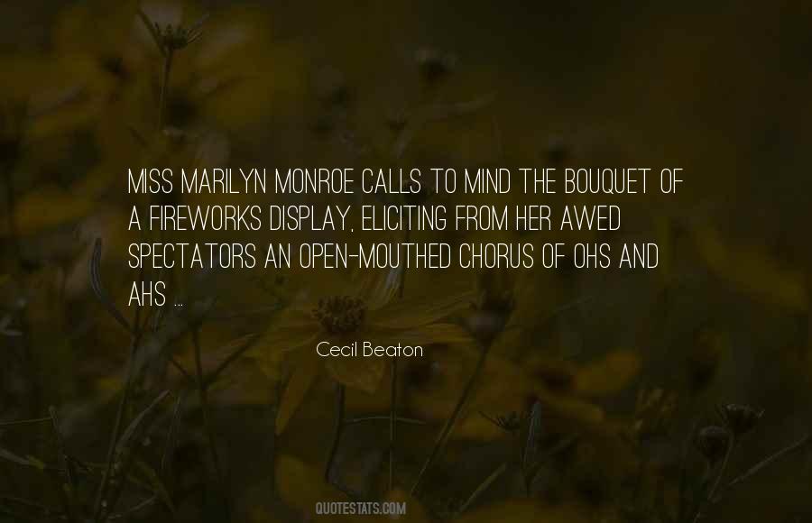 Quotes About Cecil Beaton #525038