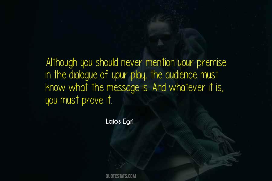 Never Prove Quotes #1098965
