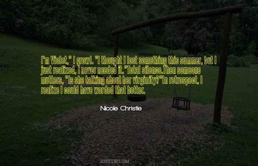 Never Realize Quotes #374859 Never Realize Quotes #374859