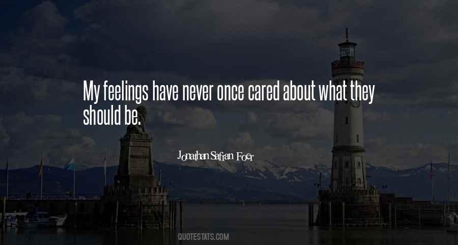 Never Really Cared Quotes #381076