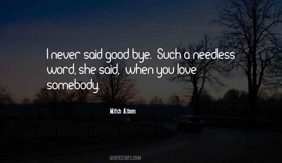 Never Said I Love You Quotes #187932