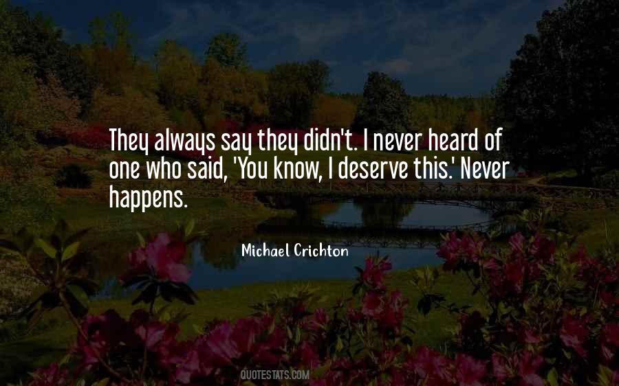 Never Say Always Quotes #310291