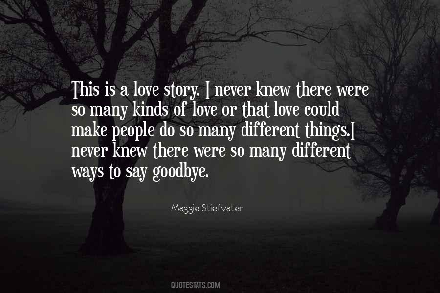 Never Say Goodbye Love Quotes #1122875