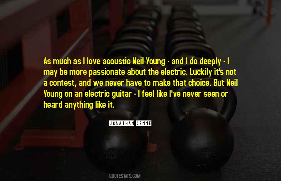 Never Seen Love Quotes #1178623